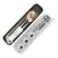 thumbnail image 1 of 3in1 Cat Paw Camping Travel Sets Picnic With Storage Box Chopsticks Fork Spoon Flatware Tableware Cutlery Set Dinnerware Set BLACK&SILVER, 1 of 8