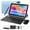 Blue, variant on Android 14 Tablet, 10.1 Inch Android Tablet with Octa-core Processor,8GB+64GB Storage 1TB Expansion,6000mAh Battery,5G WiFi6,2+8MP Dual Camera 2 in 1 Tablets Kit with Keyboard, Mouse,Pen,Case,Gray