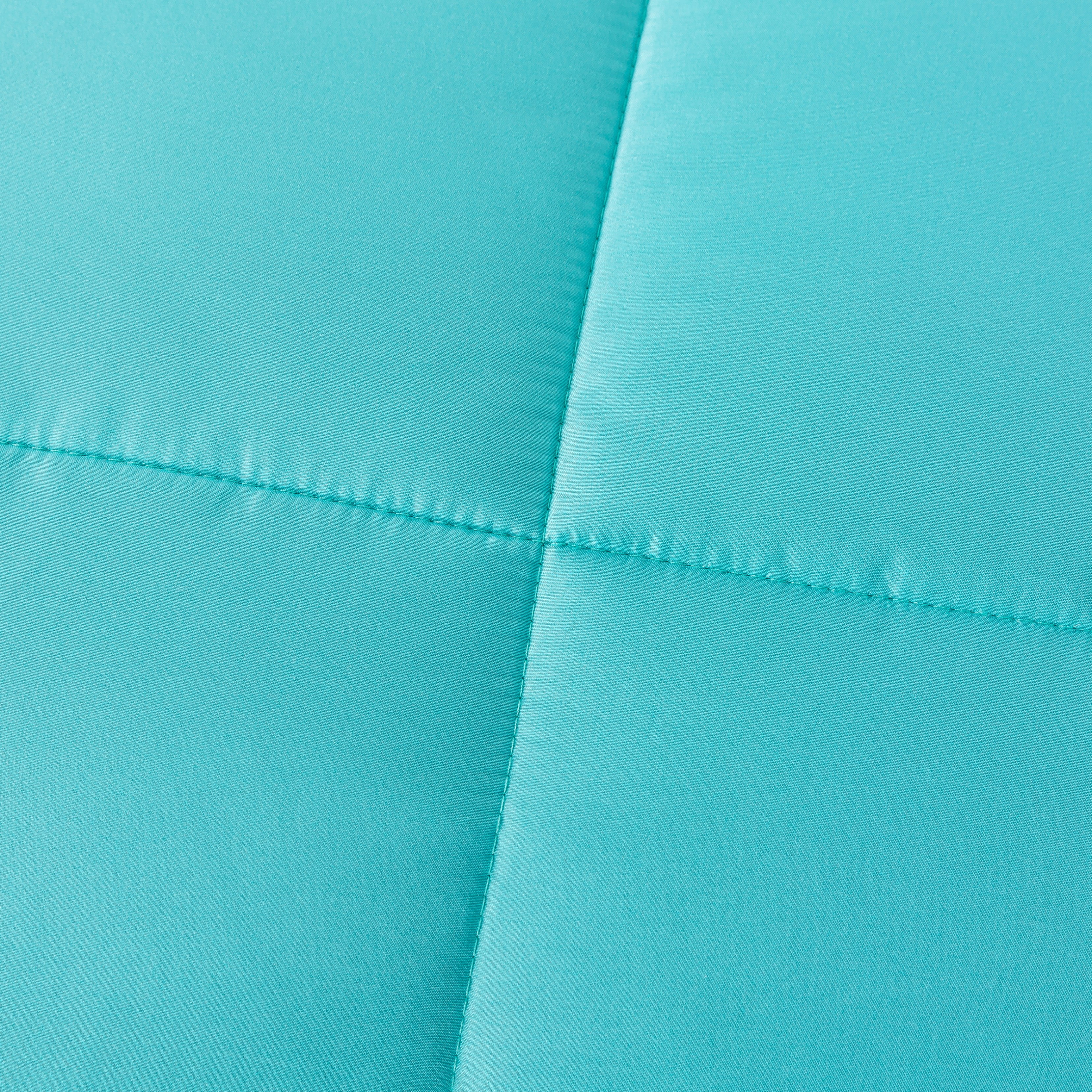 Mainstays Solid Teal Hypoallergenic Down Alternative Comforter, King