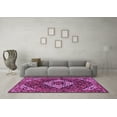 thumbnail image 3 of Ahgly Company Indoor Rectangle Persian Purple Traditional Area Rugs, 5' x 8', 3 of 4