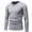 Gray, variant on Men's Crewneck Sweater Soft Casual Sweaters for Men Classic Pullover Sweaters Black L