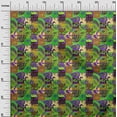 thumbnail image 3 of oneOone Rayon Dark Mustard Fabric Paisley Patchwork Craft Projects Decor Fabric Printed By The Yard 56 Inch Wide, 3 of 5