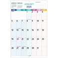 thumbnail image 1 of Calendario de pared BowCuk 2025 con estampado grande de 37 x 58 cm con fases lunares, 1 of 7