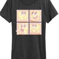 thumbnail image 3 of Spongebob Squarepants - Cute Face Grid - Women's Short Sleeve Graphic T-Shirt, 3 of 6