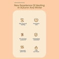 thumbnail image 5 of Electric Feet Heater Digital Display Folding Portable Adjustable Thermostat Foot Warmer for Home Of, 5 of 5