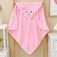 thumbnail image 3 of Toalla de baño con capucha para niños, manta absorbente súper suave de gasa de algodón, toalla para bebé, edredón para abrazar, 3 of 6