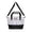 Multicolored, variant on Hello Kitty Character 17" Pink & White Striped Duffle Bag