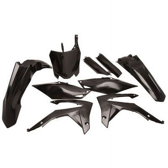 Acerbis Full Plastic Kit Black for Honda CRF450R 2013-2016