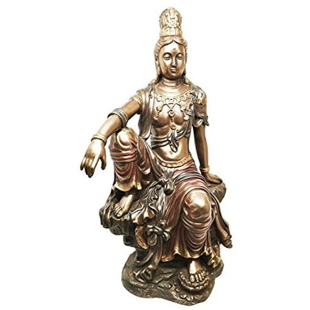 Seated Kuan Yin Statue - Large 16