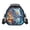 Wolf Rose, variant on Jeiento Wolf Small Crossbody Lunch Bag for Kids Age 4-6 Kindergarten Boys Girls Lunchbox Tote Rose Print School Meal Tote Kit