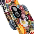 thumbnail image 3 of Retro Fun Collage Phone Case, Take It Easy Artistic iPhone Cover, Unique Protective Case for iPhone 17 16 15 14 13 12 11 Pro Max Plus Mini, 3 of 6