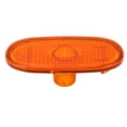 thumbnail image 2 of Side Lamp Reflector, Long Service Life Amber Orange Side Light Reflector PC  for Replacement, 2 of 7