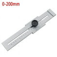 Stainless Steel Marking Ruler Ruler 200mm 250mm 300mm Screw Cutting