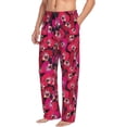 thumbnail image 6 of Rateoe Orchids Flowers Pattern Men’s Ultra-Soft Comfy Pajama Lounge Pants Sleepwear,Comfortable Lounge Wear,lightweight Pajamas, Casual Home Wear-Small, 6 of 6