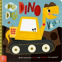 Dig! Dig! Dino Vrooms!, (Hardcover)