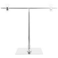 thumbnail image 1 of HLONK Adjustable T-Shaped Desktop Banner Stand for Advertising, 1 of 11