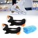 thumbnail image 1 of Cubiertas de cuchillas para patines sobre hielo, cubiertas para botas de patinaje sobre hielo, cubierta elástica para cuchillas de patinaje para pingüino azul Cola Fundas para patines, 1 of 8