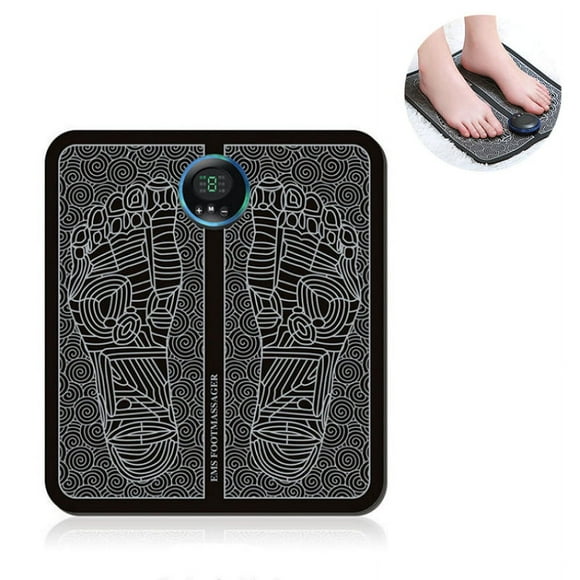 EMS Foot Massage, Electric Feet Massager, EMS Leg Reshaping Foot Massage, Electric Massage Machine, Promotes Blood Circulation and Relieves Muscle Pain