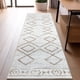 thumbnail image 1 of Alfombra corredor Jinchan 61x152 cm taupe marroquí antideslizante, 1 of 7