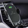 thumbnail image 1 of Cargador inalámbrico para coche Herrnalise, soporte para teléfono con sujeción automática y carga rápida de 10 W, soporte para ventilación de coche, parabrisas, salpicadero, con ventosa., 1 of 8