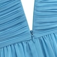 thumbnail image 5 of Alvivi Big Girls Chiffon Wedding Party Prom Gown Junior Bridesmaid Long Dress 4-16, 5 of 5