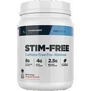 Stim-Free Pre-Workout - Tropical Punch (1.35 Lbs. / 30 Servings)
