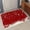 Red, variant on Small Door Mat Indoor Outdoor 15.7"x23.6", Red Christmas Absorbent Non Slip Entry Rug, Snowflake Winter Xmas Ball Low Profile Welcome Mat for Front/Side Door Apartment Entrance Bathroom