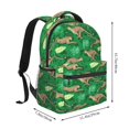 thumbnail image 2 of Pofeuu Leopard Print Print Backpack for Men and Women - Basic Bookbag Casual Daypack Backpacks for College Work Travel-One Size, 2 of 5