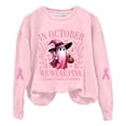 thumbnail image 4 of Bibifish Sweatshirts For Women Halloween Funny Spooky Graphic Casual Long Sleeve Sweatshirts Fall Oversized Crewneck Pullovers, 4 of 4