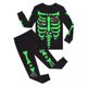 thumbnail image 4 of Conjuntos de pijamas familiares de Halloween para recién nacidos, disfraces, ropa de dormir con huesos, conjuntos de ropa para niños a juego, 4 of 4