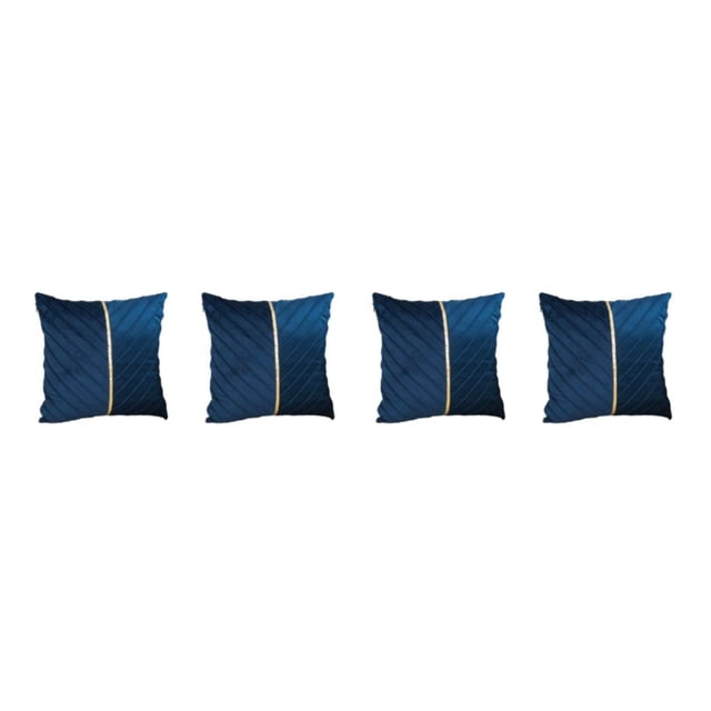 Justharion 2piece Update Space Sophisticated Sofa Home Decor Zippers Are Smooth dark blue 2Set