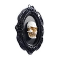 thumbnail image 2 of 2Pcs Halloween Decorations Unique Skeleton Photo Hanging Ornament, Skull Statue Frame Wall Decor 3D Resin Sculpture 4.6"X3.7" Halloween Decor, 3D Frame Wall Deocr Gothic, 2 of 3