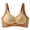 Coffee, variant on Xunlbb Up to 50% off Wireless Bra for Women Plus Size Women's Sports Thin Cup Seamless Lifting And Gathering Underwear Women's Comfortable Bra(Coffee,L)