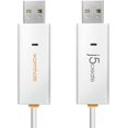 thumbnail image 1 of Cable USB para compartir/transferir datos, teclado y ratón J5 Create JUC400, 1 of 8