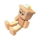 thumbnail image 4 of Figura de hombre de madera tembloroso, adorno de coche hecho a mano, figura de acción, divertido cabezón, decoración para tablero de instrumentos, escritorio moderno, creativo, pieza única Rkxzt, 4 of 9