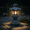 auspicious sign, variant on Lumiartisan 13.39in Resin Japanese Pagoda Solar Lantern Garden Statue, Gray
