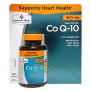 Member's mark co q-10 400mg dietary supplement, 90 ct
