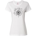 thumbnail image 3 of Inktastic Music Dandelion Musical Gift Women's T-Shirt, 3 of 5