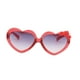 thumbnail image 3 of Gafas de sol con forma de corazón para niños, accesorio de vestir para fotos de verano y playa. Rojo, 3 of 9