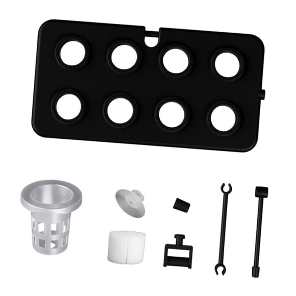 Soporte flotante para plantas hidropónicas de , panel flotante para montar en pared, versátil, 22,8 x 11,7 cm, fácil de instalar con