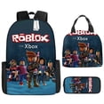 thumbnail image 4 of ROBLOX-mochila con diseño de mundo Virtual para estudiantes de primaria y secundaria, morral escolar de Anime, caja de papelería de dibujos animados, 4 of 4