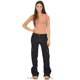 thumbnail image 5 of Gibobby Pantalones de diseño para mujer Botón Pierna ancha Denim Cargo Pantalones Jeans (Negro, XS), 5 of 5