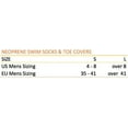 thumbnail image 6 of BlueSeventy Thermal Swim Socks - for Triathlon Training and Cold Open Water Swimming - Small, 6 of 6