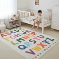 thumbnail image 2 of LIULA Children Educational Learning Area Rug 2.6' x 5.3',Kids Playroom Rug-Soft Alphabet Nursery Rug for Bedroom-Playtime Collection, Learning & Game Carpet for Classroom,Best Shower Gift, 2 of 6