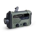 thumbnail image 2 of Radio de carga con energía solar, generación de energía manual, linterna, luz de lectura, radio de emergencia multifuncional para exteriores, 2 of 5