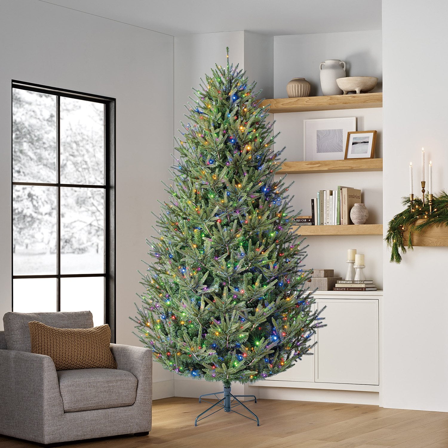 Member's Mark 9' Duchess Fir Pre-Lit Christmas Tree