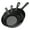 4 Pcs, variant on 3-Piece Pre-Seasoned Cast Iron Skillet Set (Non-Stick/Handle),Grilling/Cooking Set