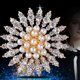 thumbnail image 2 of Broche elegante Yinane de cristal de imitación para mujer y boda, 2 of 8