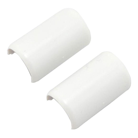 Cubierta para cables, acoplamiento, Wiremold C19, color blanco, paquete de 2