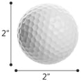 thumbnail image 3 of pitrice 12 Pcs Balles d'Entraînement Blanches Balles de Golf pour Swing Pratique Driving Range Usage Domestique, 3 of 6